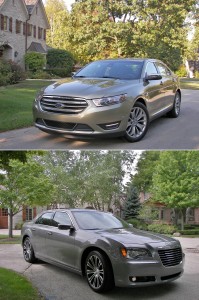 DHS_2013_full_size_sedans_03_Ford_Taurus_Chrysler_300S